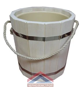 Ведро 10 л пластиковая вставка ВП-10